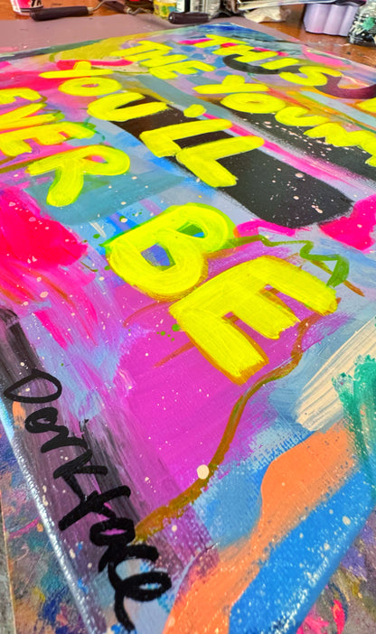 ‘Now Or Never’ Canvas