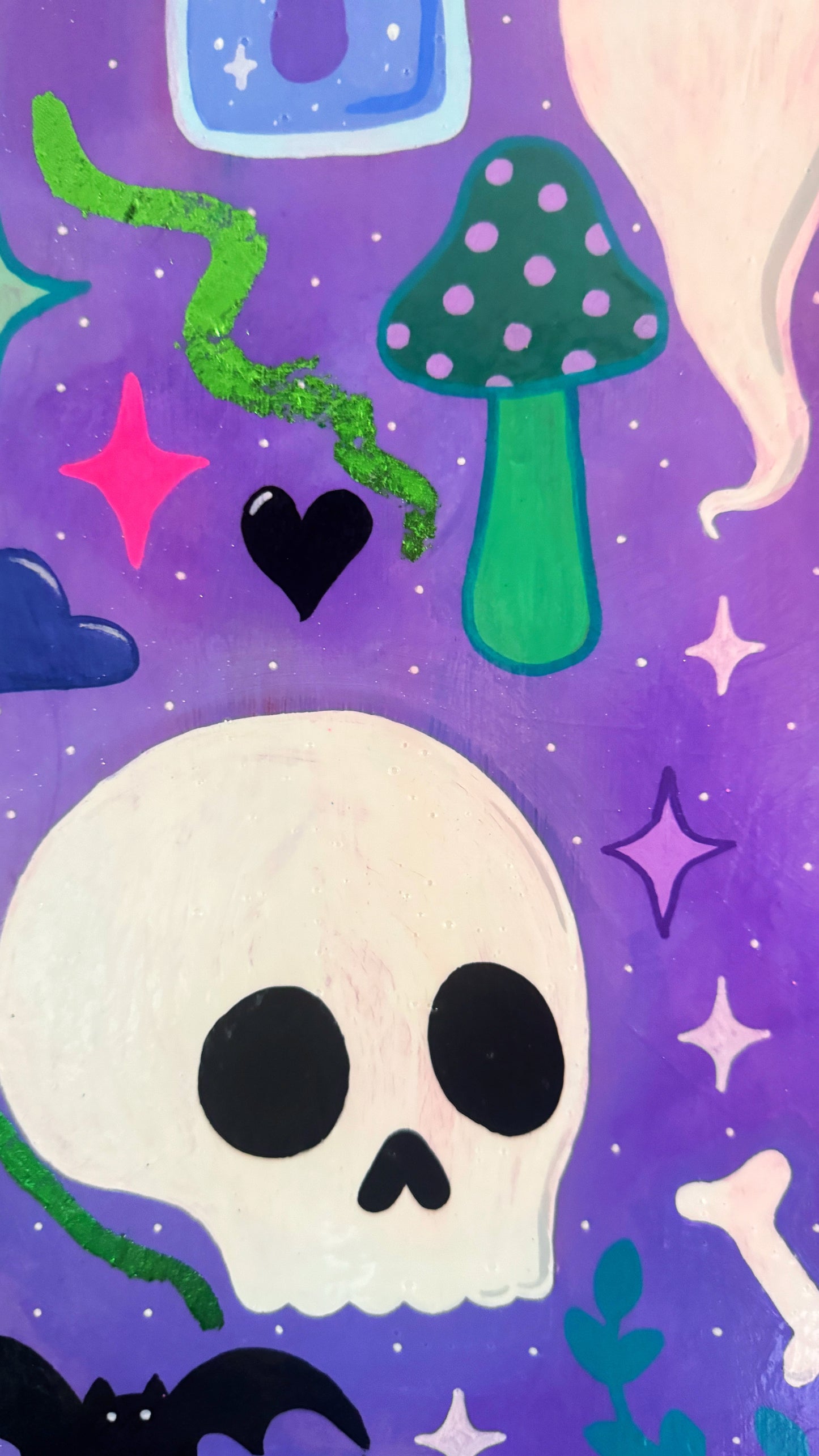 Spooky Cute Original Painting