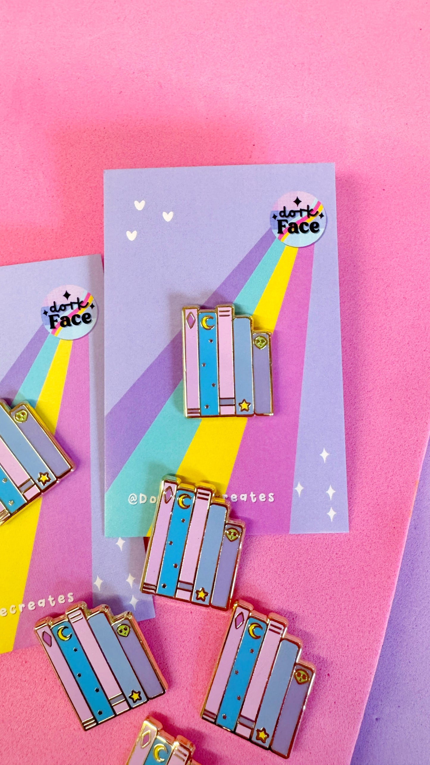 Book Enamel Pins
