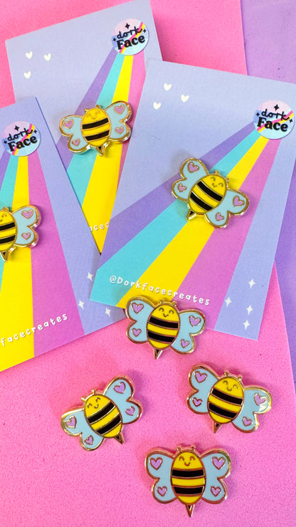 Bee Enamel Pins