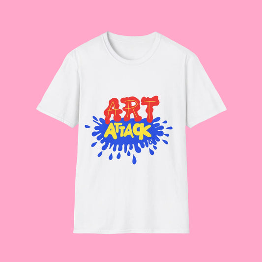 Art Attack Unisex Softstyle T-Shirt