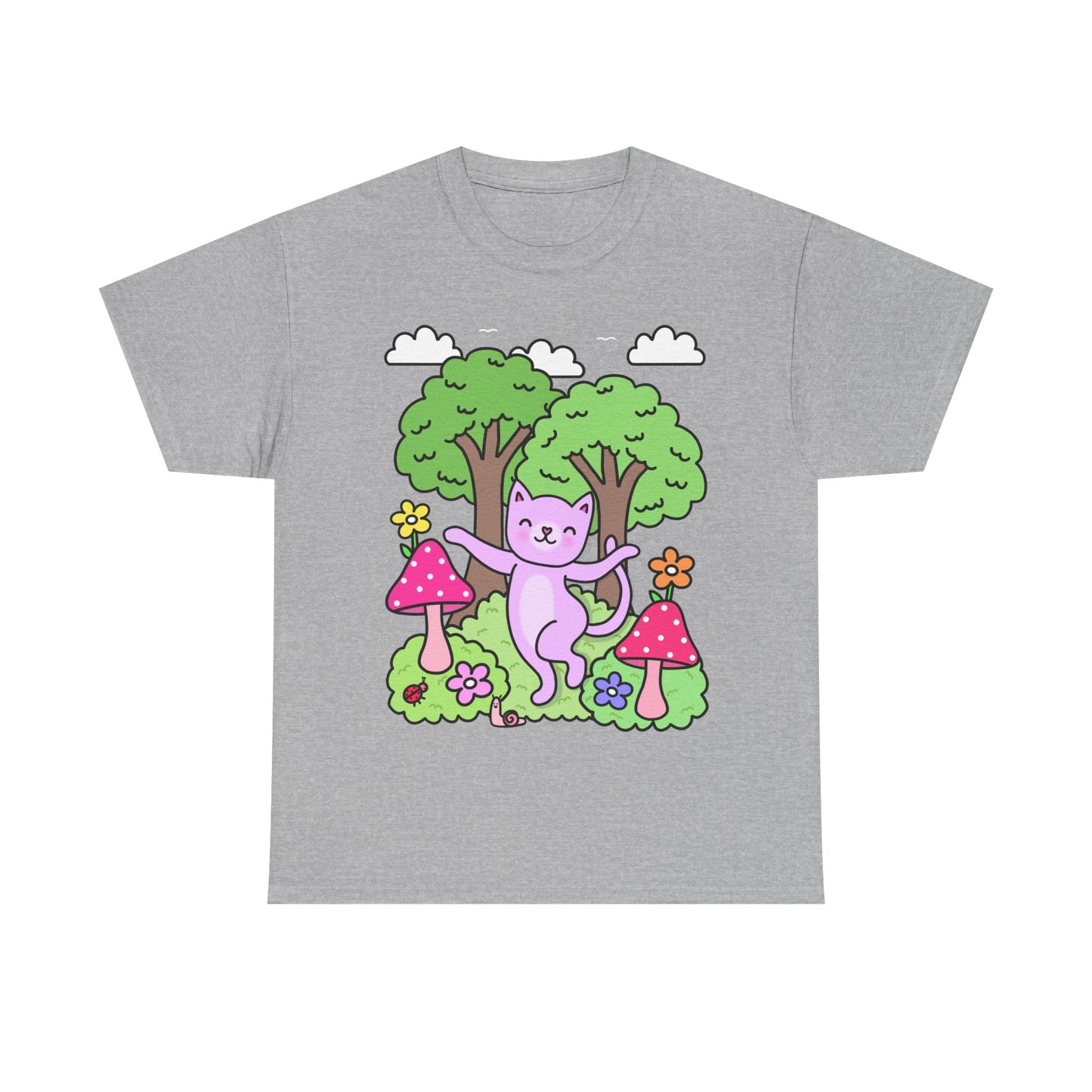 Cute Forest Cat T-Shirt