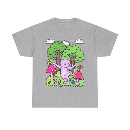 Cute Forest Cat T-Shirt