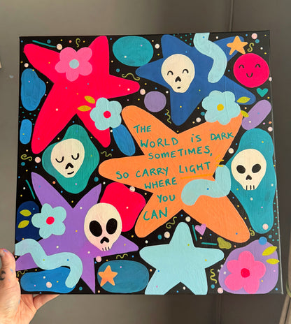 ‘Carry Light’ Original Painting on Canvas