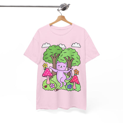 Cute Forest Cat T-Shirt
