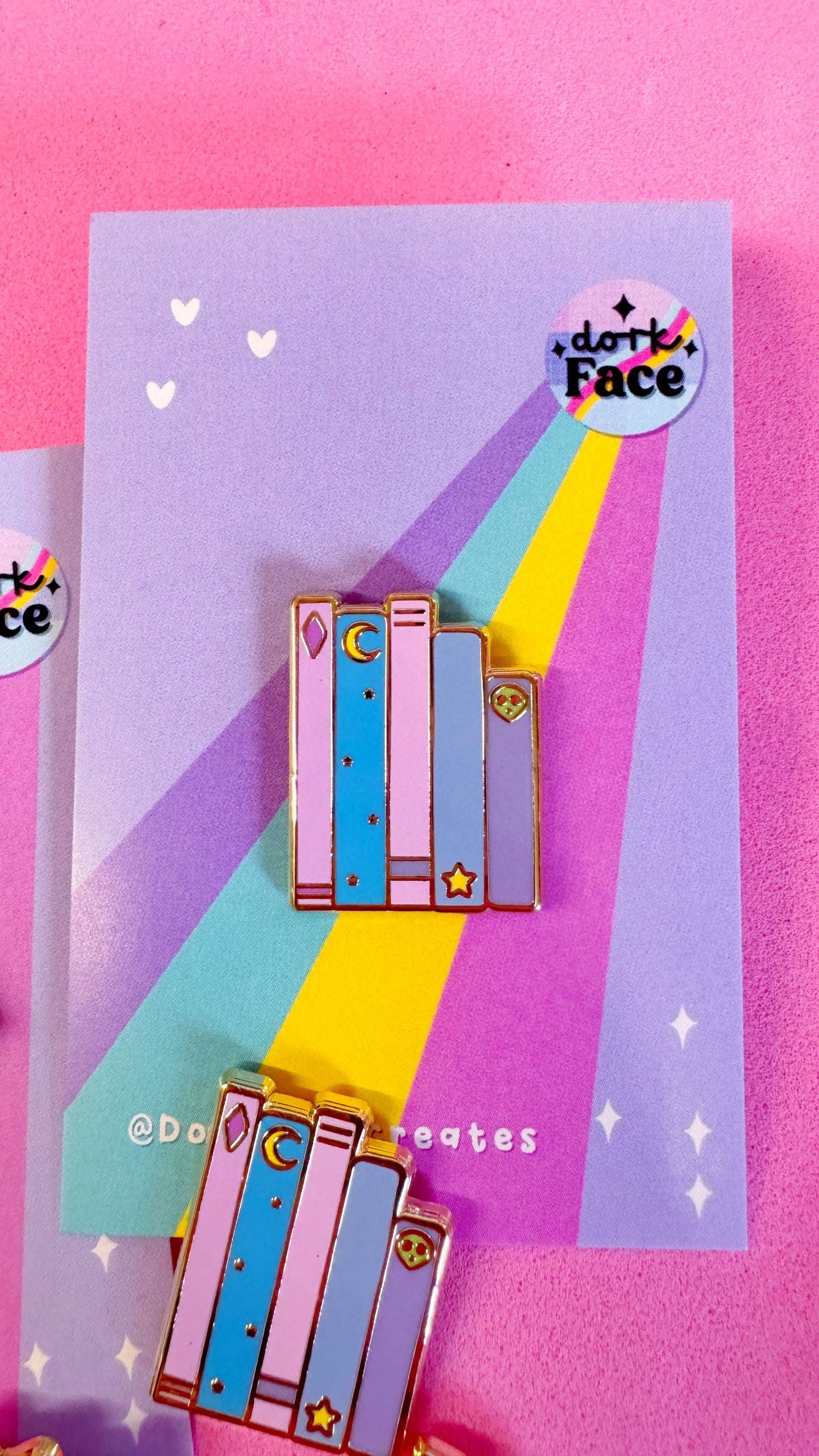 Book Enamel Pins