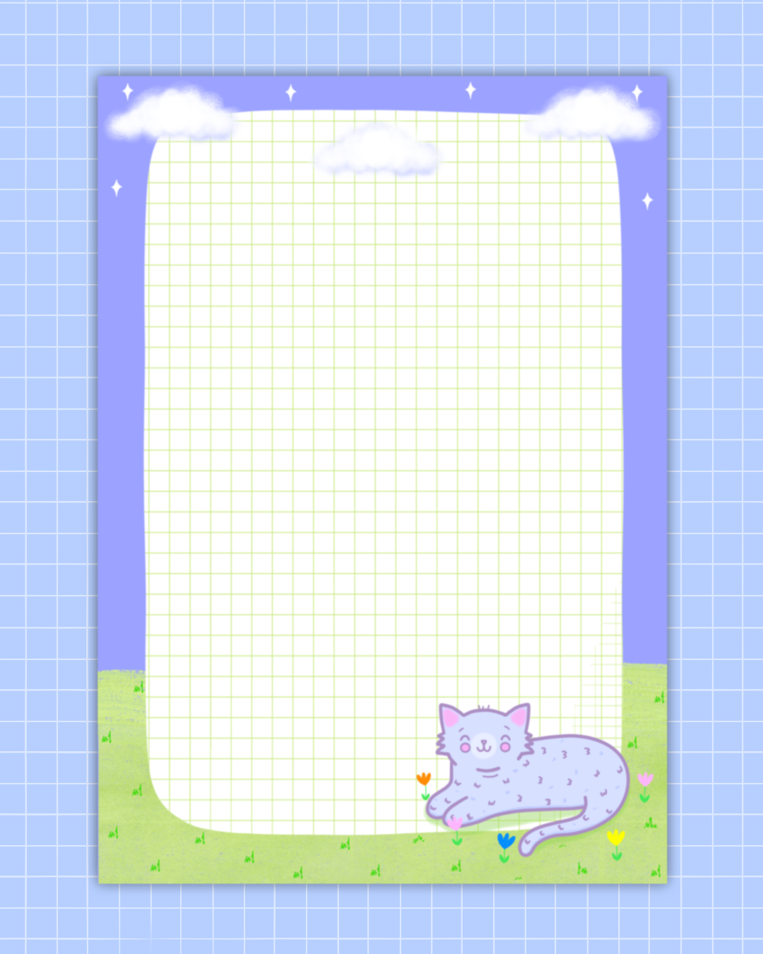 Cute Cat Notepad