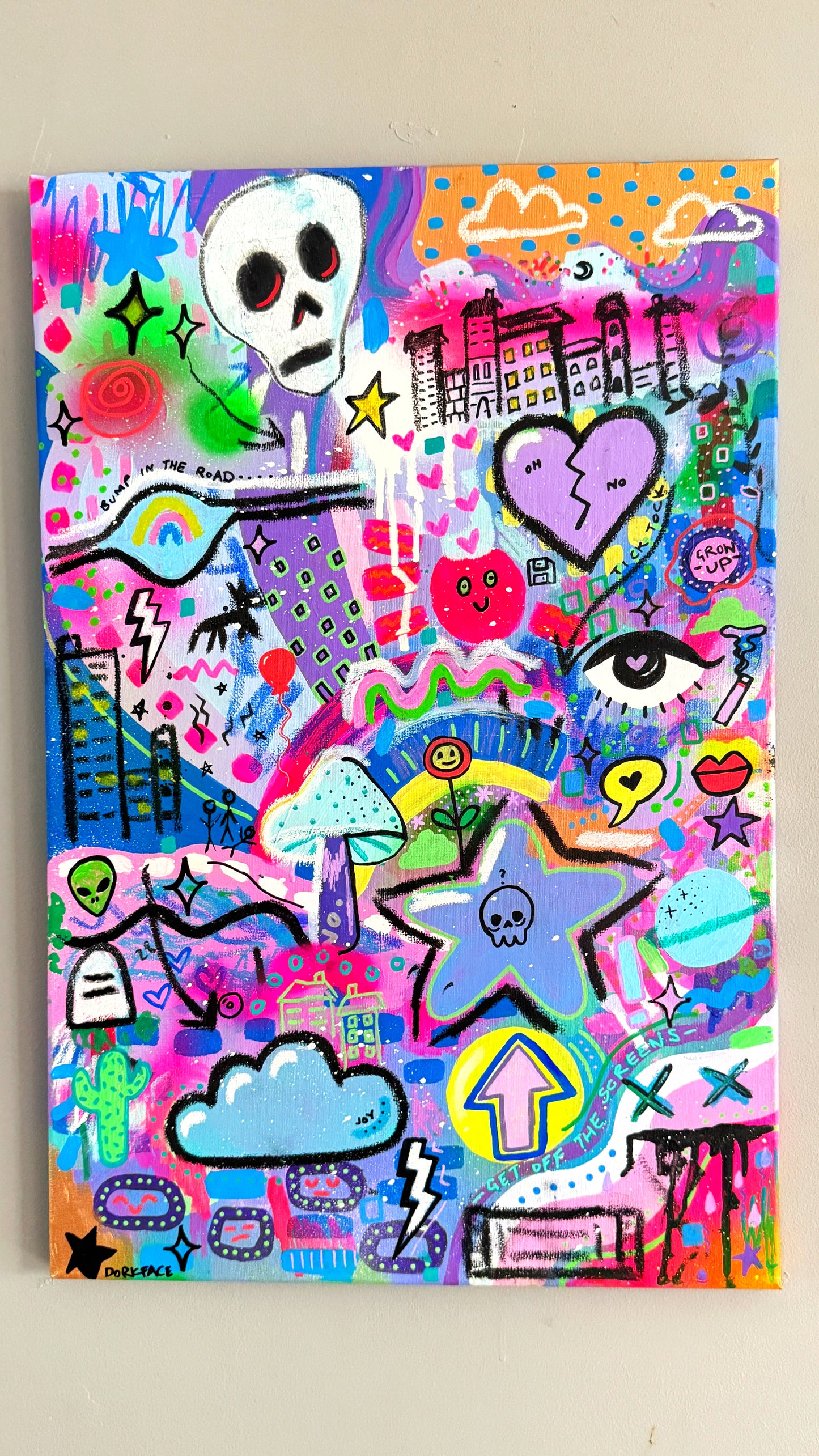 ‘Life’ Original Painting on Canvas