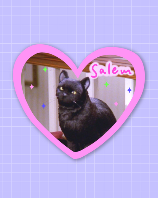 Salem Heart Sticker