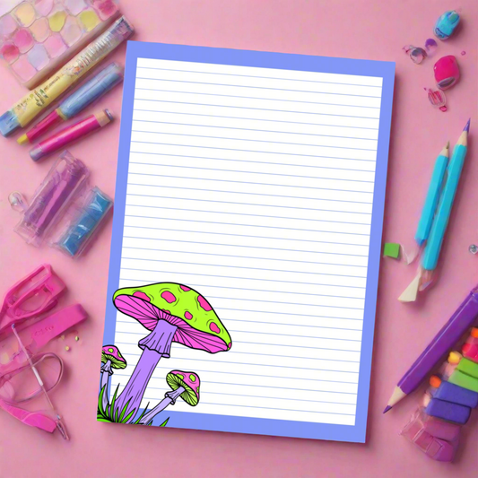 Mushroom A5 Notepad