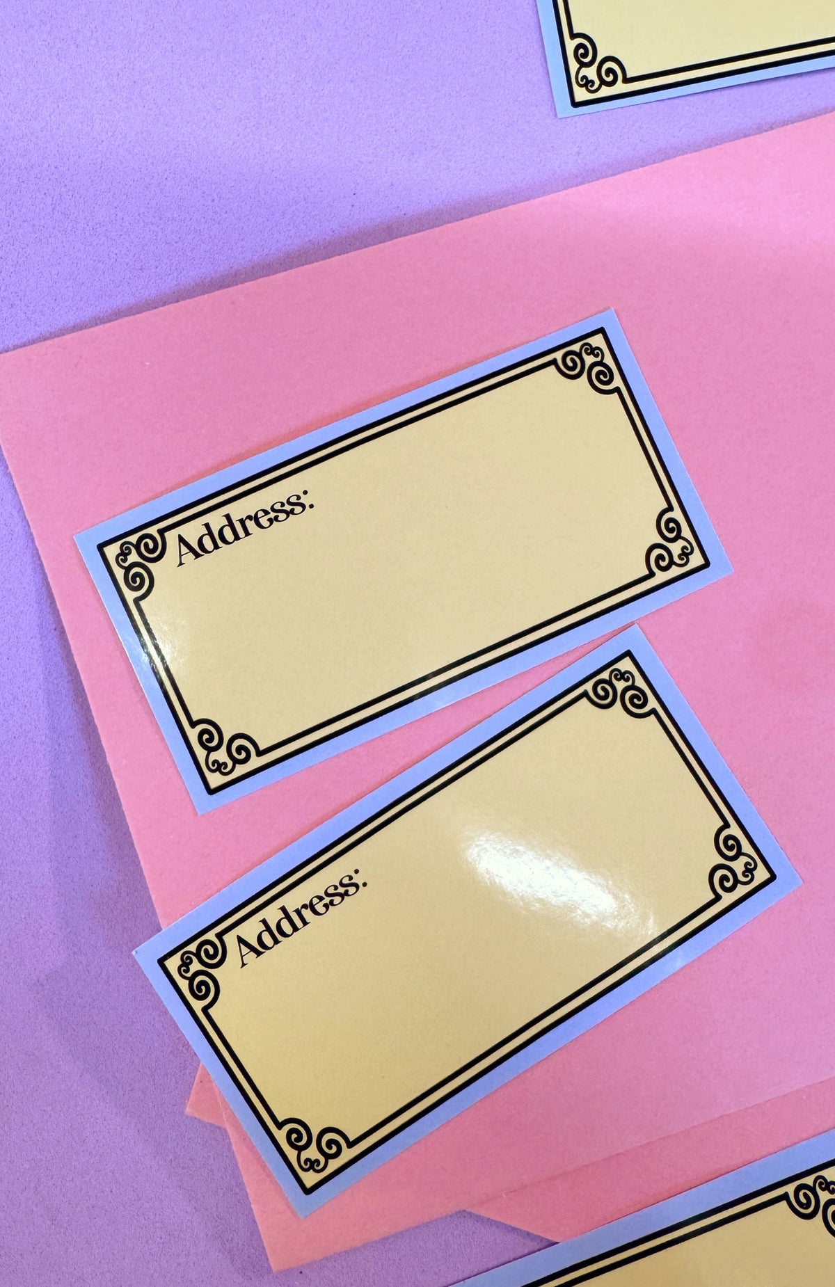 Address Label Stickers
