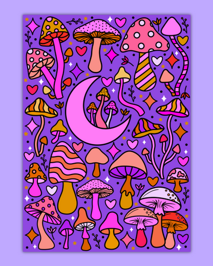 Mushroom Art Print