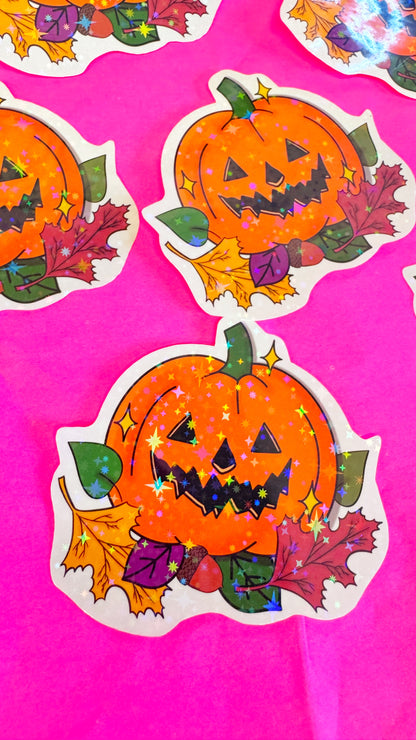 Jack O Lantern Sticker