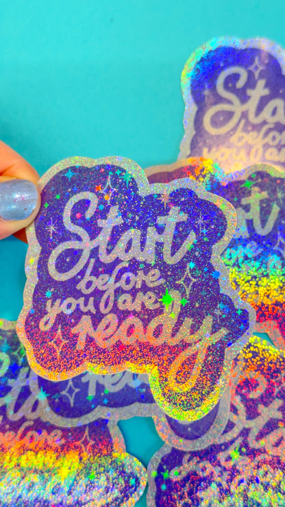 Start Sticker