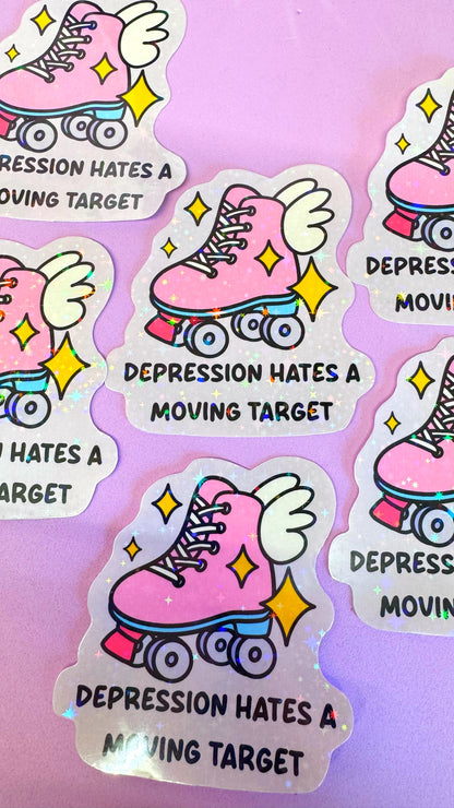 Moving Target Sticker