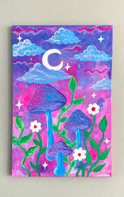 ‘Mushroom Sky’ Original Painting