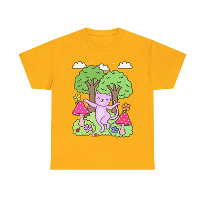 Cute Forest Cat T-Shirt