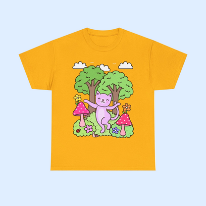 Cute Forest Cat T-Shirt