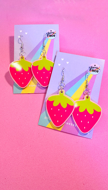 Strawb Earrings