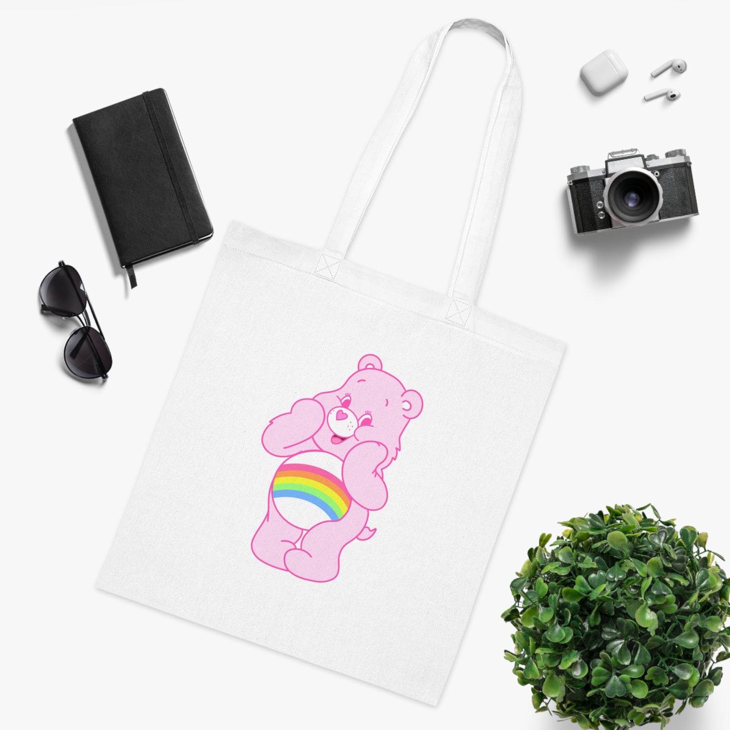 Cute Bear Cotton Tote