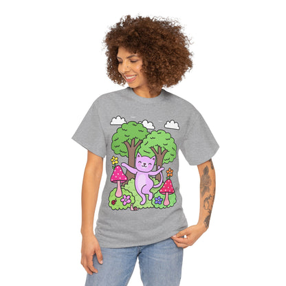Cute Forest Cat T-Shirt