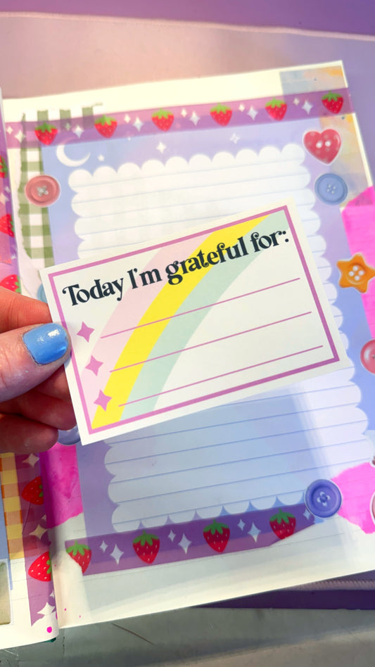 ‘Grateful For’ Multipack Stickers