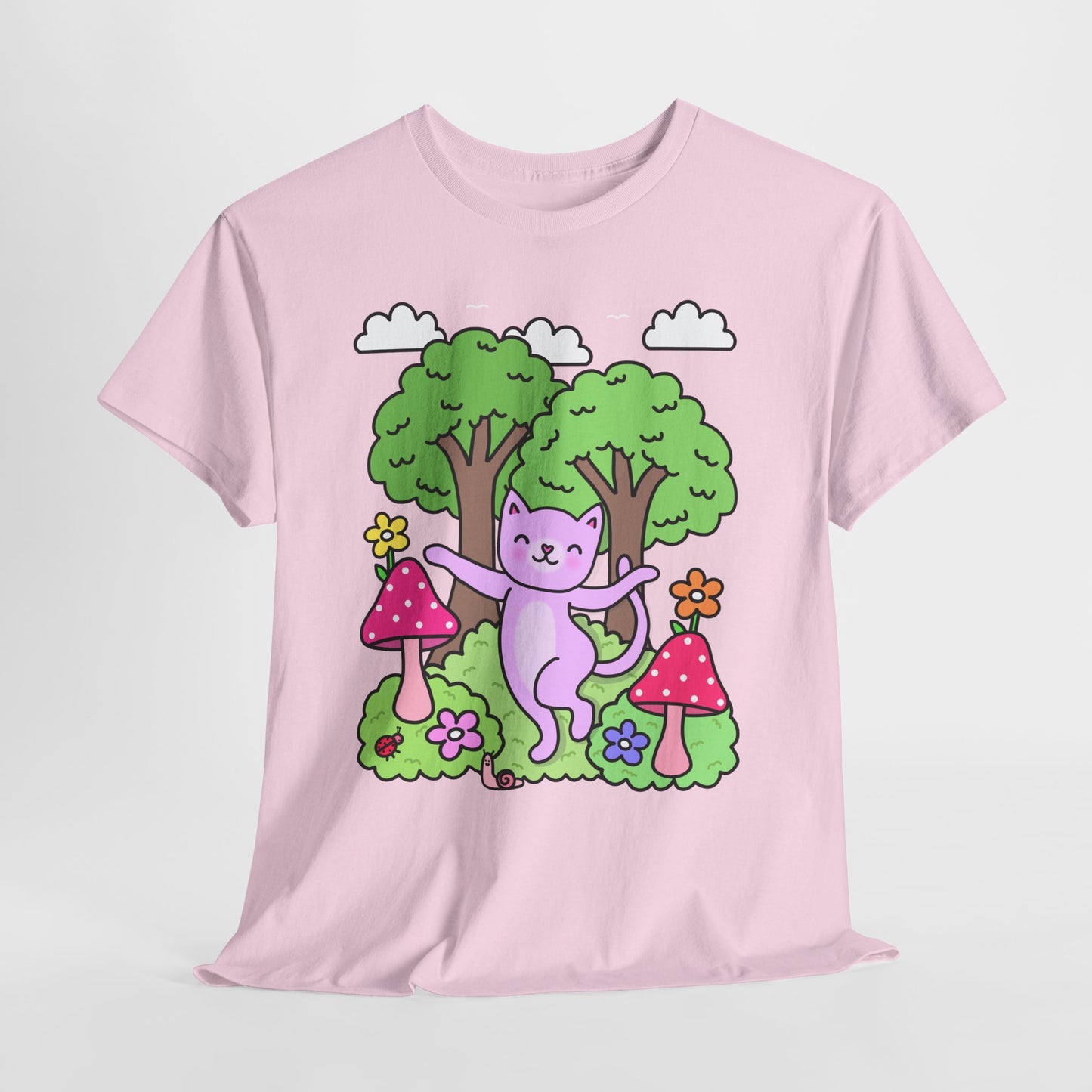 Cute Forest Cat T-Shirt
