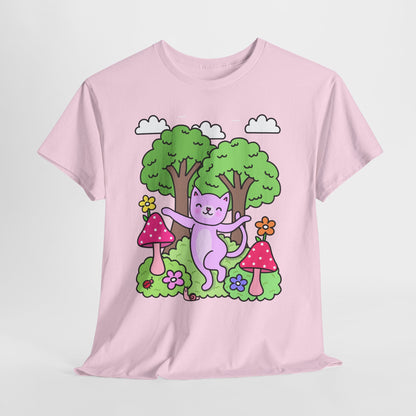 Cute Forest Cat T-Shirt
