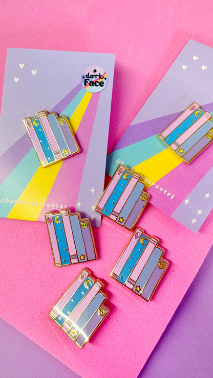 Book Enamel Pins