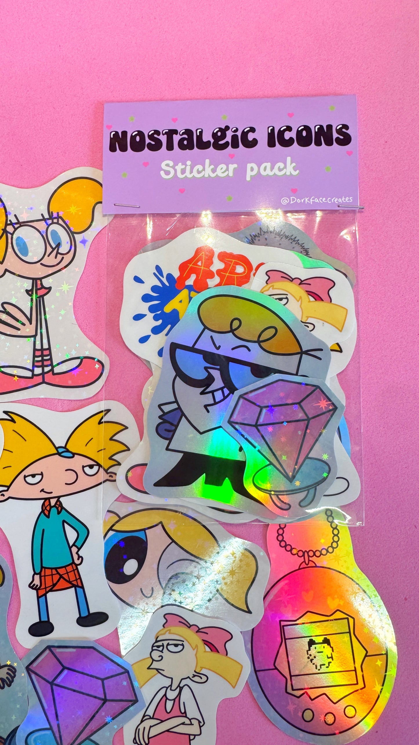 Nostalgic Icons Sticker Pack