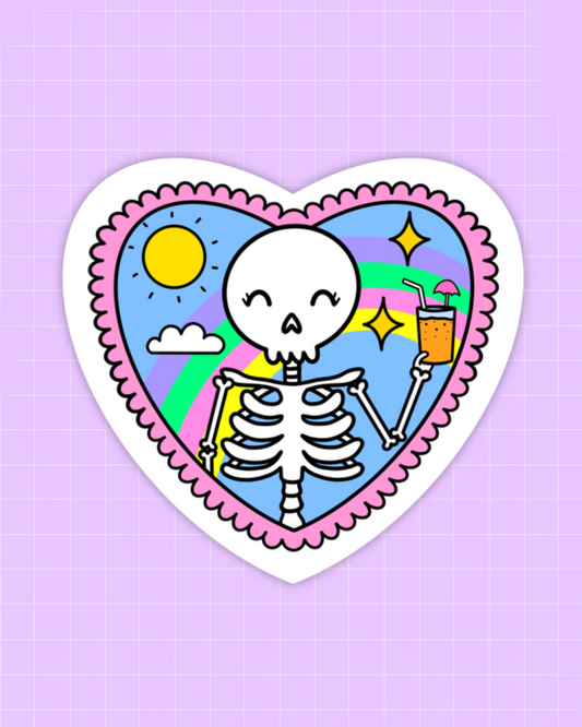 Skele Summer Sticker
