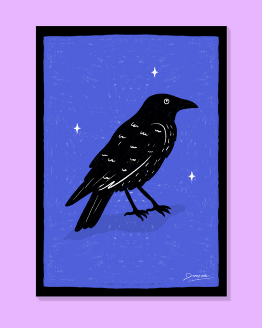 Raven Art Print