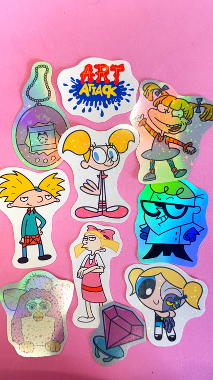Nostalgic Icons Sticker Pack