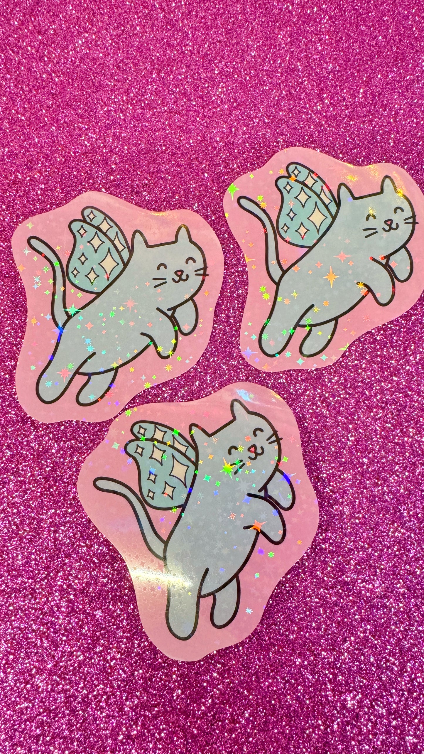 Cat Fairy Sticker