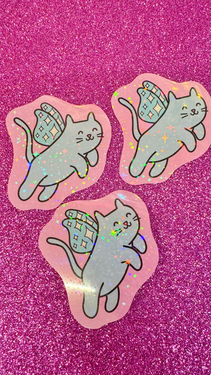 Cat Fairy Sticker