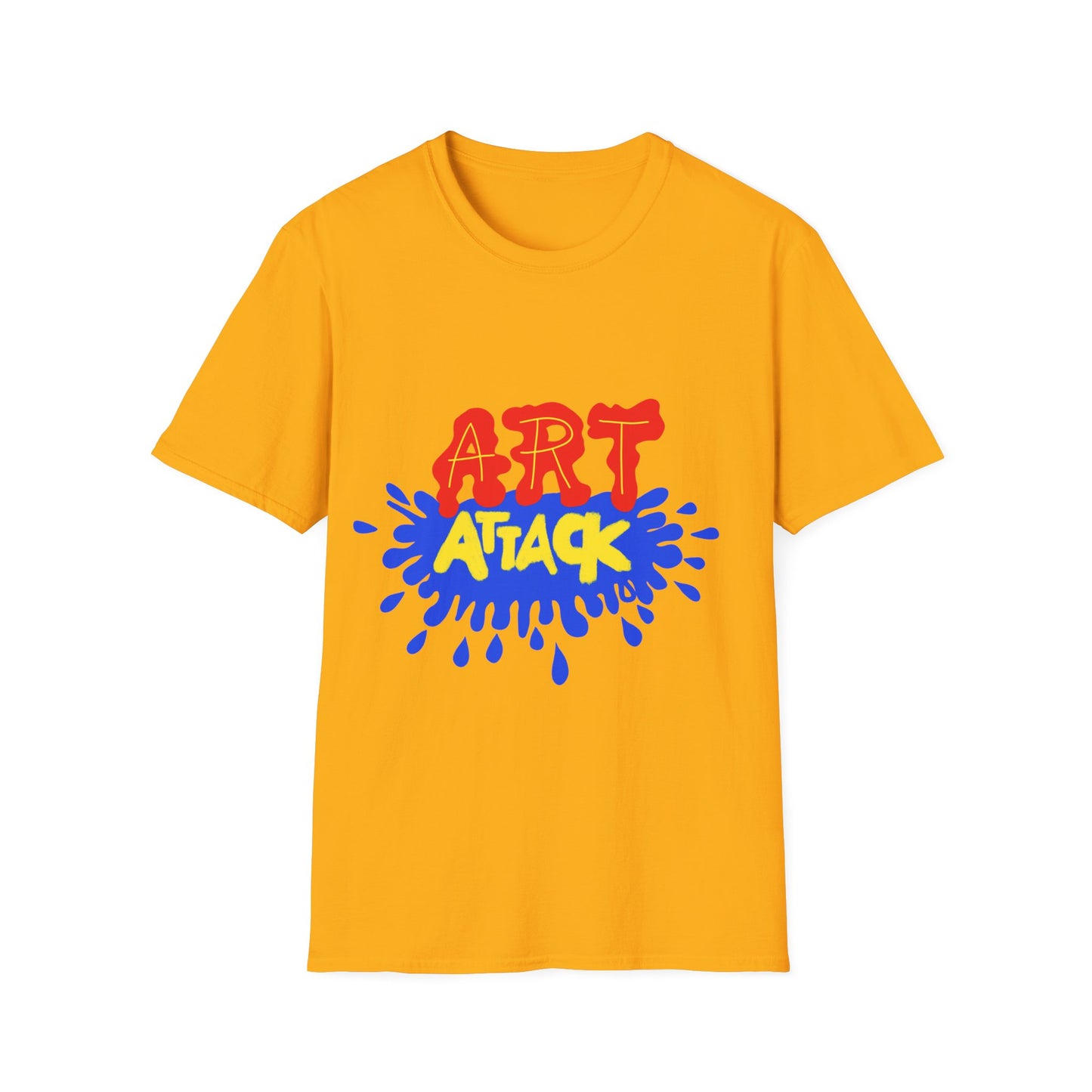 Art Attack Unisex Softstyle T-Shirt