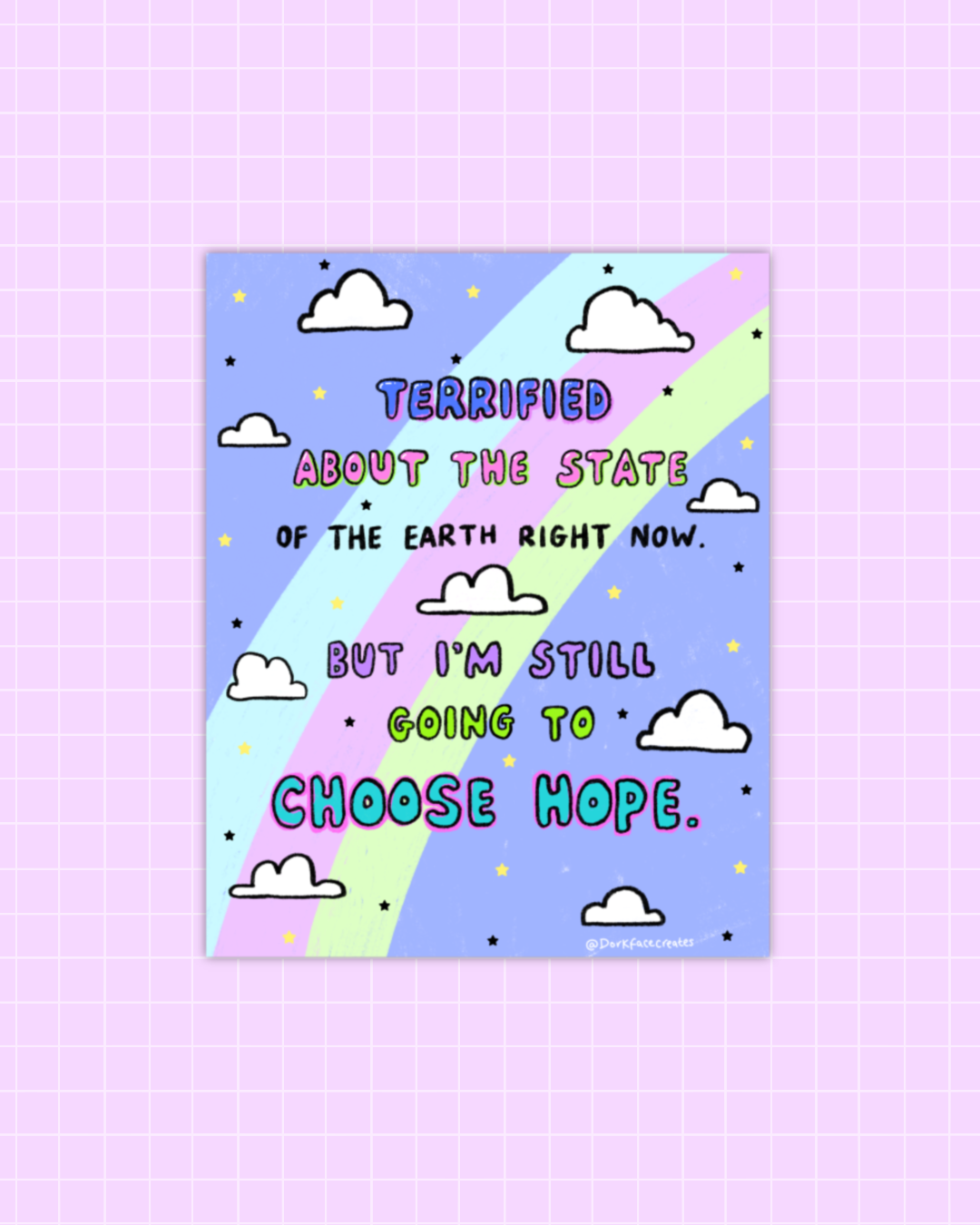 ‘Choose Hope’ Sticker/Print