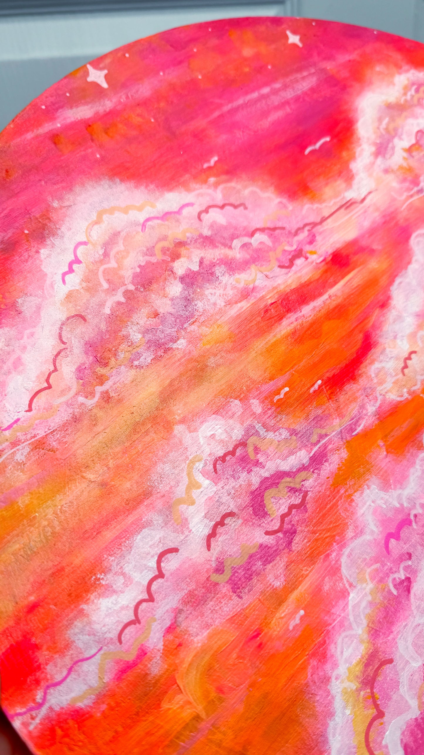 Sunset Clouds Painting