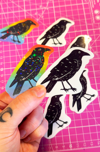 Raven Vinyl Sticker