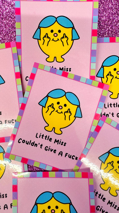 Little Miss Sticker