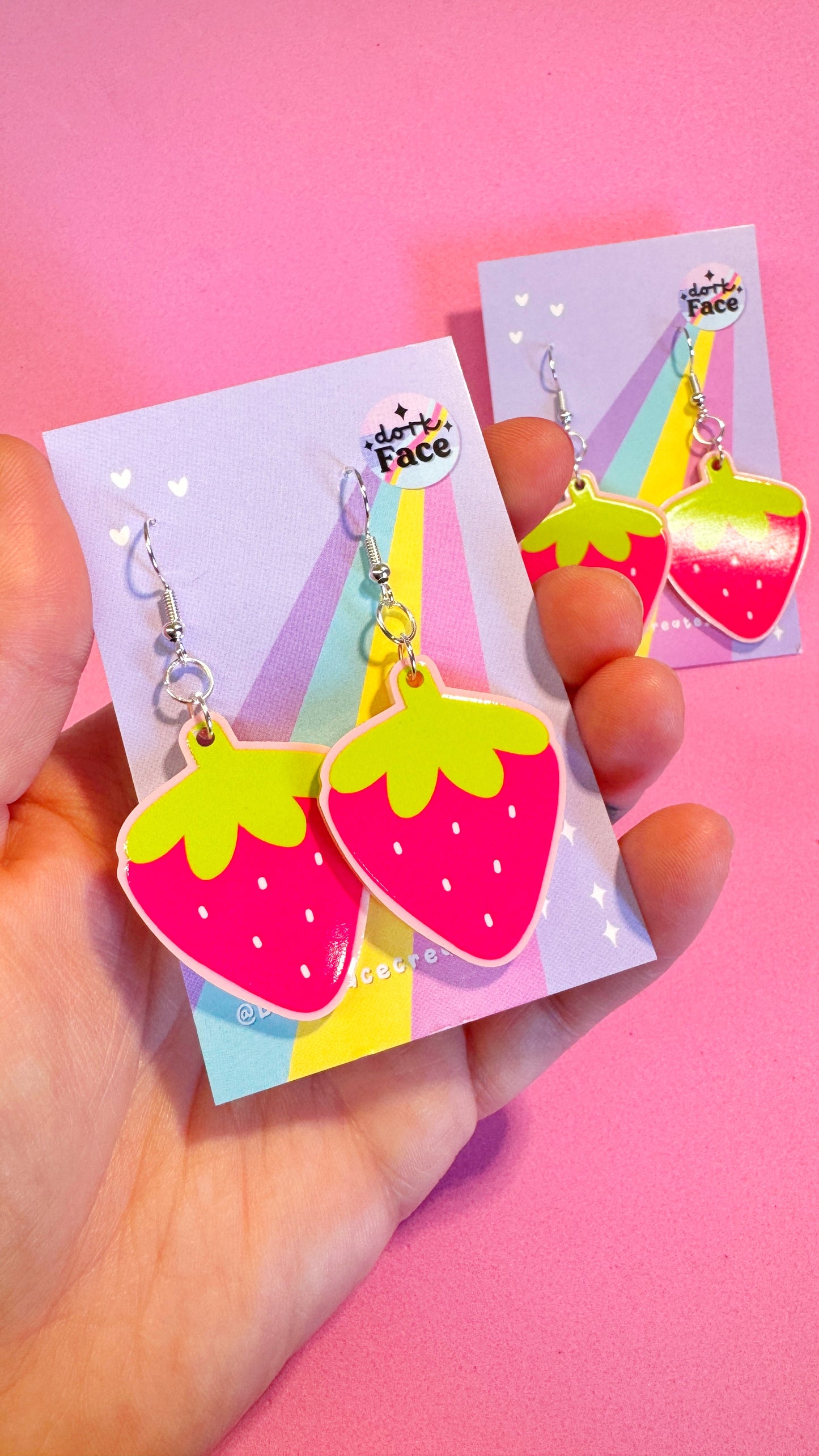 Strawb Earrings