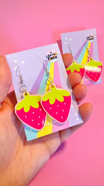 Strawb Earrings