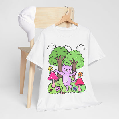 Cute Forest Cat T-Shirt