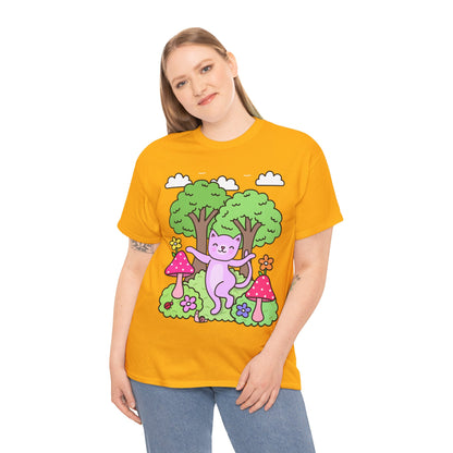 Cute Forest Cat T-Shirt