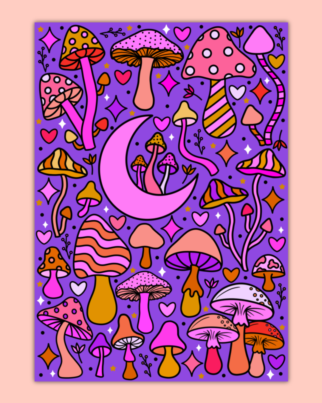 Mushroom Art Print