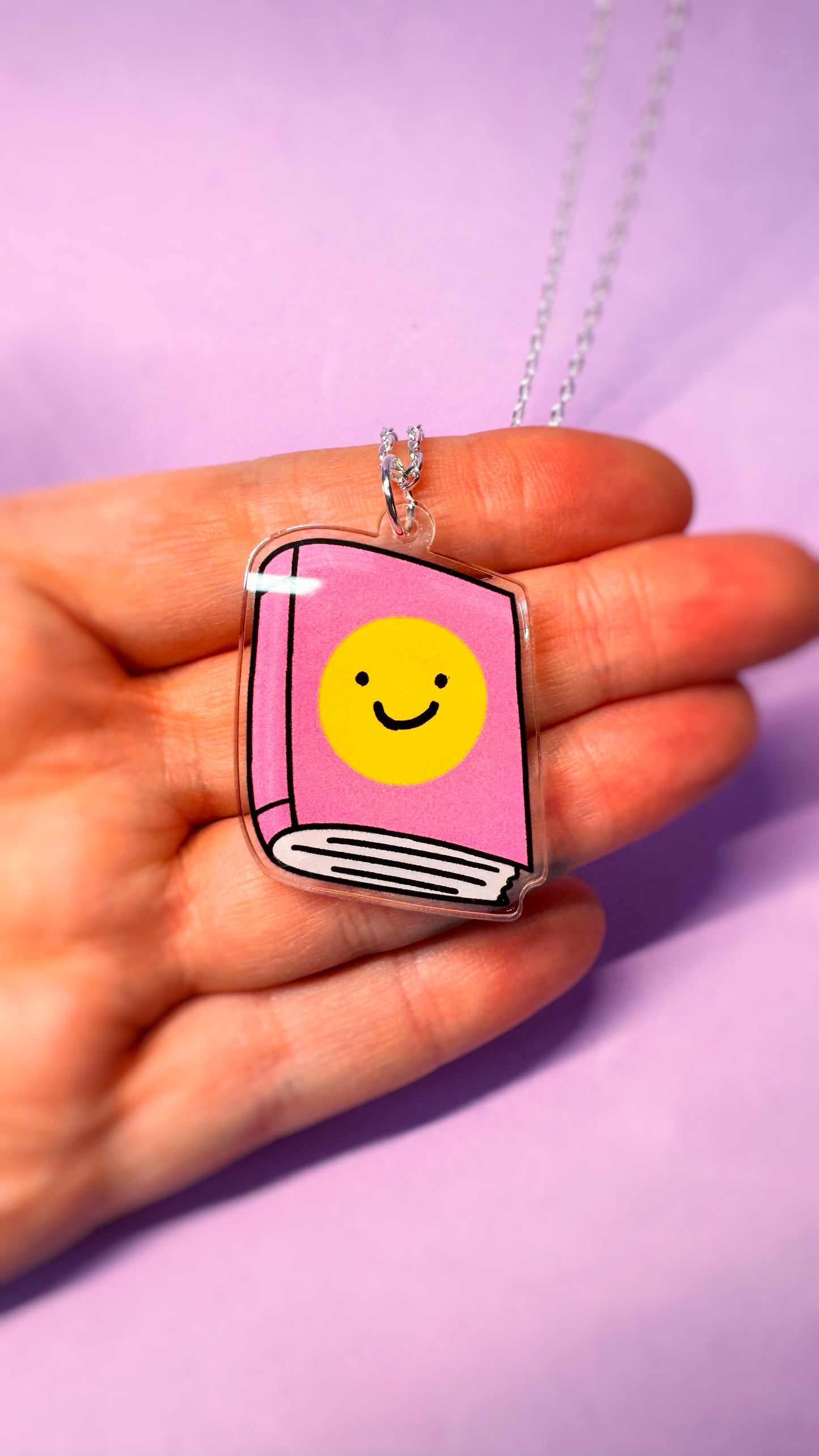 Bookish Necklace