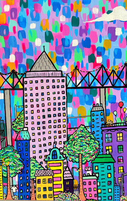 ‘Urban Rainbow’ Original Painting
