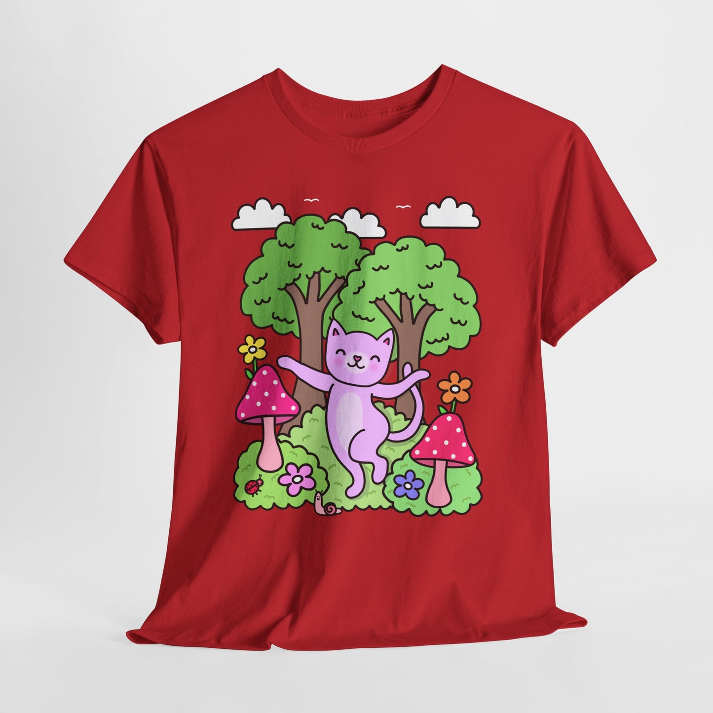 Cute Forest Cat T-Shirt