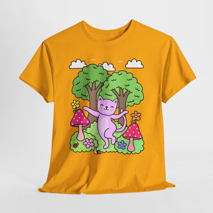 Cute Forest Cat T-Shirt