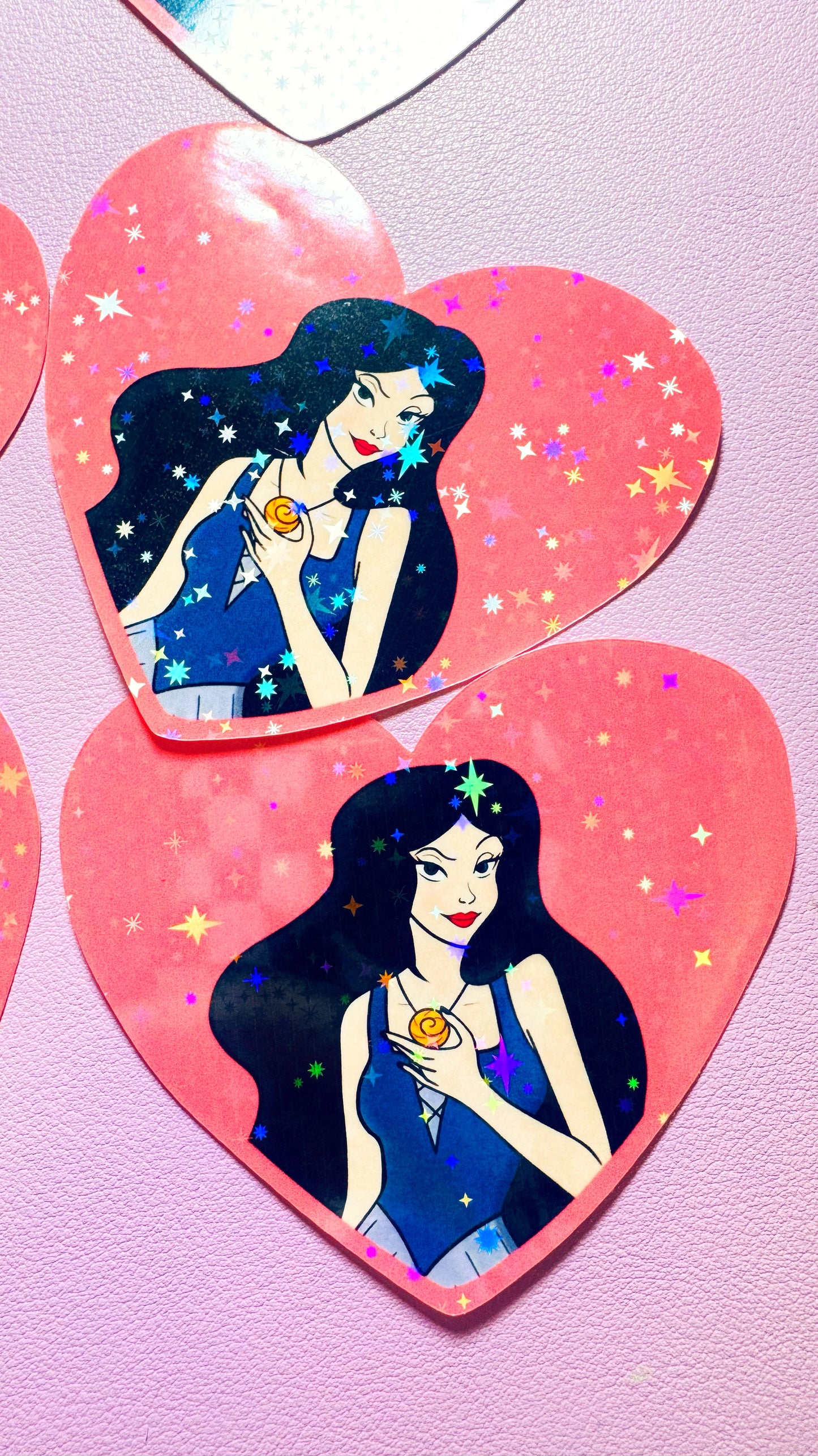 Vanessa Glitter Sticker